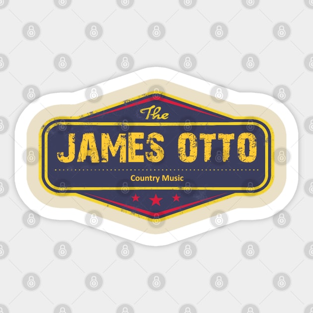 James Otto Sticker by Money Making Apparel